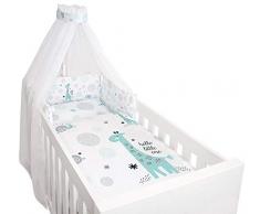 bebe-jou design 160539 Bettset 4 teilig, grün