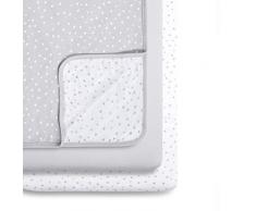 Snüz BD028AG 3pc. Bedside Crib Bedding Set - Grey Spot, mehrfarbig, 580 g
