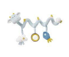 Fehn 065145 Activity-Spirale Drache / Stoff-Spirale zum Greifen und Fühlen für Bett, Kinderwagen, Laufgitter anpassbar / Für Babys und Kleinkinder ab 0+ Monaten / Maße: 30 cm lang