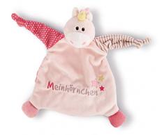 NICI Schmusetuch Einhorn Stupsi ‚Meinhörnchen´ 25x25cm – Schnuffeltuch ab 0+ Monaten – Kuscheltuch für Babys & Kleinkinder – Baby Kuscheltier / Schnuffeltuch – Schmusetuch für Mädchen & Jungen – 43658