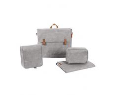 Maxi Cosi Modern Bagpraktische Wickeltasche mit vielen extras, Thermobox, Wickelunterlage, Thermobox, Kulturtasche, Baby-Tasche, Windel-Tasche, nomad grey