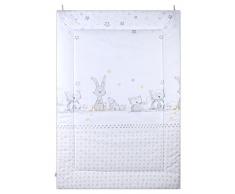 Julius Zöllner - Krabbeldecke 95x135 cm - Häschen und Eule