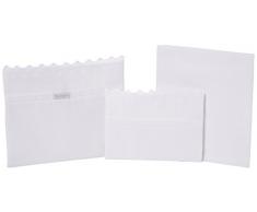 Petit Lazzari Eider Bettwäsche-Set für Maxicunas, 70 x 140 cm, Weiß, 3 Stück