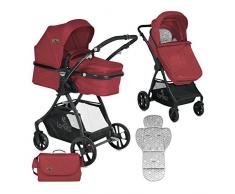 Lorelli 10021221865 Kombikinderwagen Starlight, rot