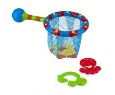 Nûby ID6142 Badespielzeug - Fischernetz - Ab 18 Monate, 5-teiliges Set