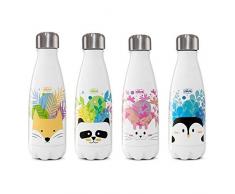 Chicco Trinkflasche, Edelstahl, 350 ml, Unisex