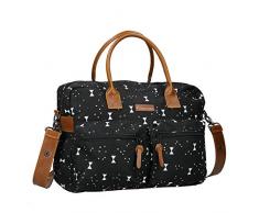Kidzroom Wickeltasche - 18 L - Mit Wickelauflage und Isolierflaschenhalter