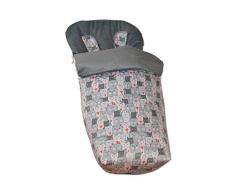 Babyline Gatitos Fußsack mit Handschuhen, Unisex