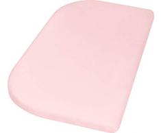 Playshoes 770325-14 Jersey-Spannbettlaken für das Beistellbett, Wasserdicht und Atmungsaktiv, 89 x 51 x 10cm, rosa, rosa