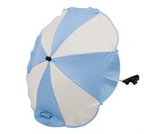 Altabebe AL7001-29 Sonnenschirm mit UV-Schutz, Durchmesser 70 cm, hellblau/beige