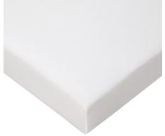 babybay Jersey Spannbetttuch passend für Modell Verlängerungsseite Original, Maxi, Midi, Mini und Boxspring, weiß