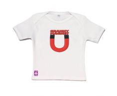 DribbleFactory T-Shirt Granny Magnet Weiß (12 Monate)