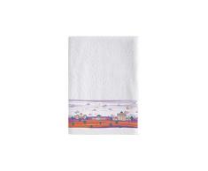 Eiffel Baby Deutschland 2-er Set Handtuch 50x100 und 70x140 cm weiß/malve/orange