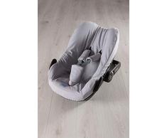 Robert Osswald 1.7.4.1.1.1.1-K01-05 Sitzbezug für Maxi-Cosi Babyschale mit Frotteerückseite - Maxi-Cosi Cabrio Fix, rot