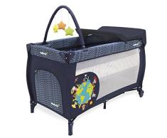 asalvo 12623 Reisebett Mix Plus Tier Der Welt, blau