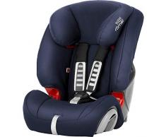 Britax Römer Kindersitz 9 Monate - 12 Jahre I 9 - 36 kg I EVOLVA 123 Autositz Gruppe 1/2/3 I Moonlight Blue