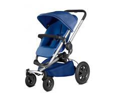 Quinny Buzz Xtra Kombi-Kinderwagen und Sportbuggy (ab der Geburt nutzbar mit Maxi-Cosi Babyschale, automatische sekundenschnelle Aufklappfunktion und robuste Reifen für jedes Gelände) blau