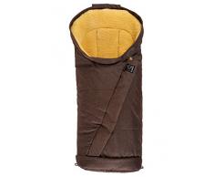 Kaiser Coosy Lammfellfußsack 6721675, braun melange
