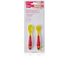 Tigex Besteckset für Kleinkinder, 2 Stück, zufällige Auswahl