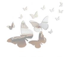 Mungai Mirrors Spiegel, Acryl Schmetterlinge Acryl Spiegel Pack