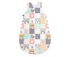 Julius Zöllner Baby Sommerschlafsack aus 100% Baumwolle, Größe 110, 24-48 Monate, Standard 100 by OEKO-TEX, made in Germany, Memory