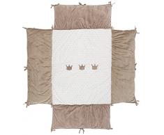 Nattou Laufgittereinlage 75 x 95 cm mit Seitenpolsterung, Mädchen und Jungen - Max, Noa und Tom