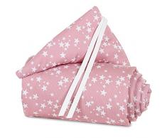 babybay Nestchen Piqué passend für Modell Boxspring XXL, beere Sterne weiß