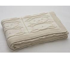 Sonnenstrick 0610563327041 Baby-Decke, Strickdecke und Kuscheldecke