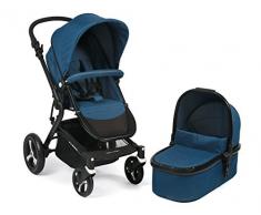 CHIC 4 BABY 163 36 Kombi-Kinderwagen Passo, melange blau