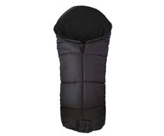 Deluxe Fußsack/COSY TOES kompatibel mit venicci Vento Kinderwagen schwarz