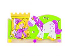 Goki 60797 Garderobe Kleine Prinzessin mit Einhorn