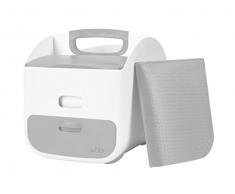 Ubbi 10162 Wickeltisch Caddy und Tücher Dispenser Set, grau