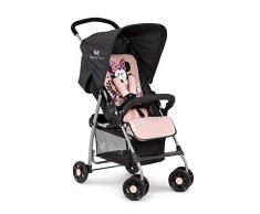 Hauck Sport Leichter Buggy bis 18 kg mit Liegefunktion ab Geburt, klein klappbar, Sonnenverdeck, großer Korb, minnie sweetheart
