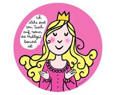 Prinz und Prinzessin PC942ADE Dessertteller Ich stehe erst vom Tisch