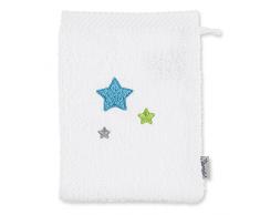 Sterntaler Waschhandschuh Erik, Größe: 21 x 15 cm, Weiß