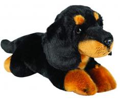 Suki Gifts 12143 Liegender Dackel Hund Kuscheltier, mehrfarbig
