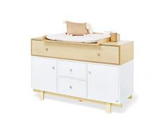 Pinolino 133403X Wickelkommode Boks extrabreit, weiß