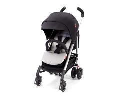 Diono Flexa City Ready Kinderwagen mit Regenverdeck, Schwarz Mitternacht