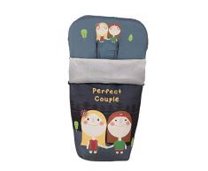 Babyline Hippies Fußsack, unisex, Grau