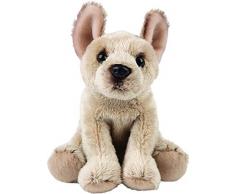 Suki Gifts 12134 Naturgetreue Französische Bulldogge Hund Kuscheltier, mehrfarbig