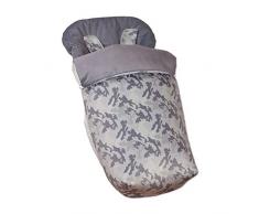 Babyline Little Warrior Fußsack mit Handschuhen, Unisex