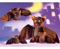 Schaffer 5300, Fledermaus Dragomir, 11 cm, Plüschtier, Stofffledermaus, Kuscheltie
