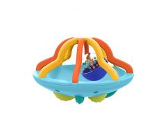 Manhattan Toy 216750 Toy Mein UFO, Rassel und klickendes Spielzeug, Mehrfarbig