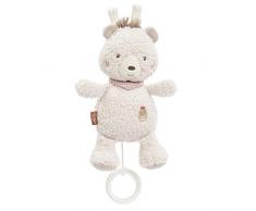 Fehn 058079 Spieluhr Bär / Kuscheltier & Einschlafhilfe: Die sanfte Melodie beruhigt in jeder Situation, beige