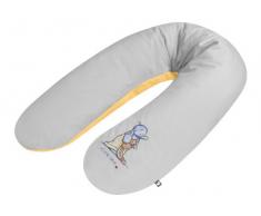 Julius Zöllner 4670413300 Stillkissen mit Applikation Humphreys Little Love, Perlenfüllung