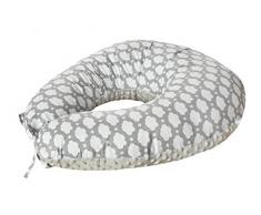 Cosing 334-143-11 Stillkissen MINKY plus Baumwolle, 175 cm, grau