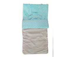 Cosing 337-087-05 Fußsäck Minky, blau