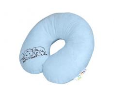 Happy Kids 28600 Nackenkissen für Kinder, hellblau