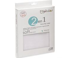 Pirulos 44199801 – Spannbettlaken für Kinderbett, 50 x 80 cm, Weiß