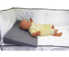 Looping Cale Baby Keilkissen Frottee abnehmbarer Bezug für Bett